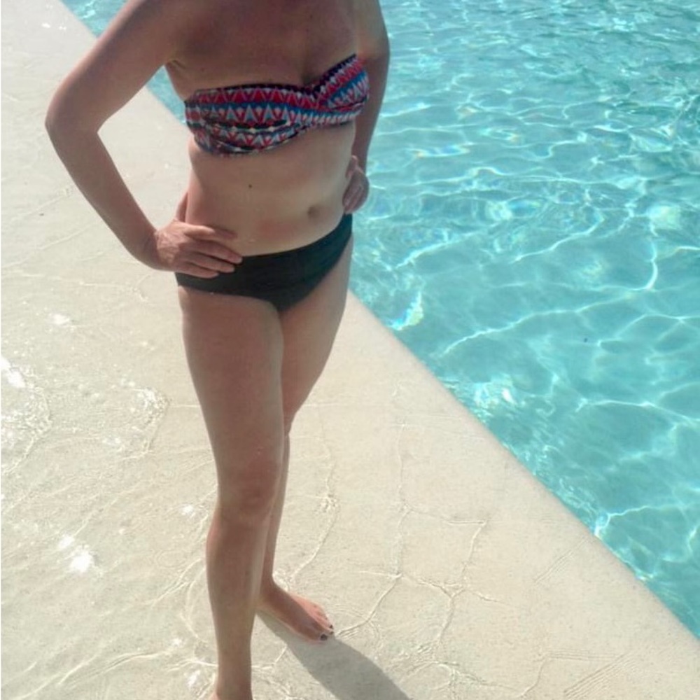J. Crew Padded Bandeau Bikini Top